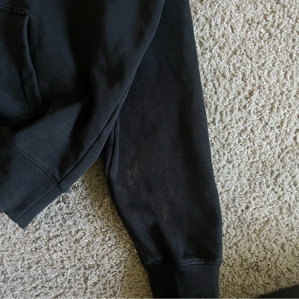 Fox Black Hoodie for Mens Medium - Picture 3 of 4